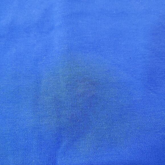 J crew top womens size medium blue structured flutter hem sleeveless blouse - Picture 9 of 13